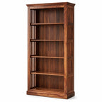 Classic Wooden Bookshelf – 5-Tier Open Display & Storage Shelf
