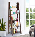 A-Frame Wooden Bookshelf – Ladder Style Open Display & Storage Shelf