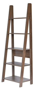 A-Frame Wooden Bookshelf – Ladder Style Open Display & Storage Shelf