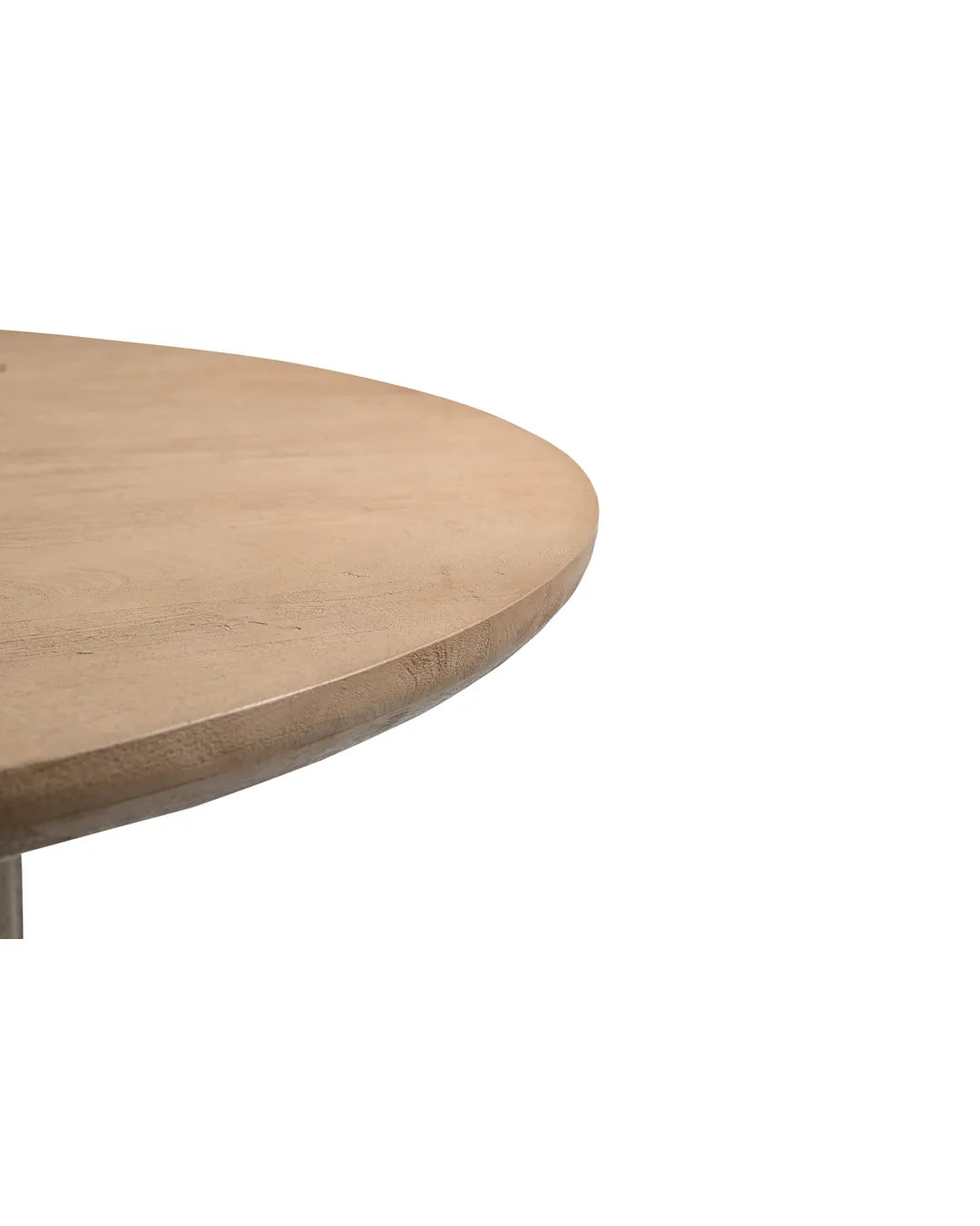 Modern Sculptural Solid Wood Dining Table