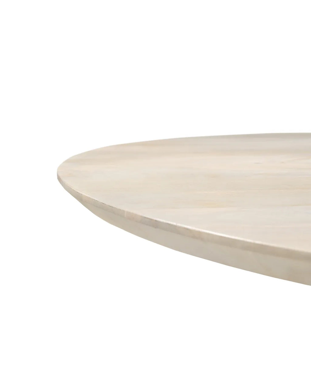 Modern Fluted Round Pedestal Dining Table